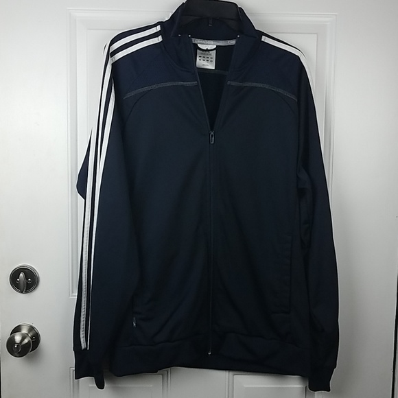 adidas Other - Men's Adidas Climalite Fullzip Jacket 3-Stripes